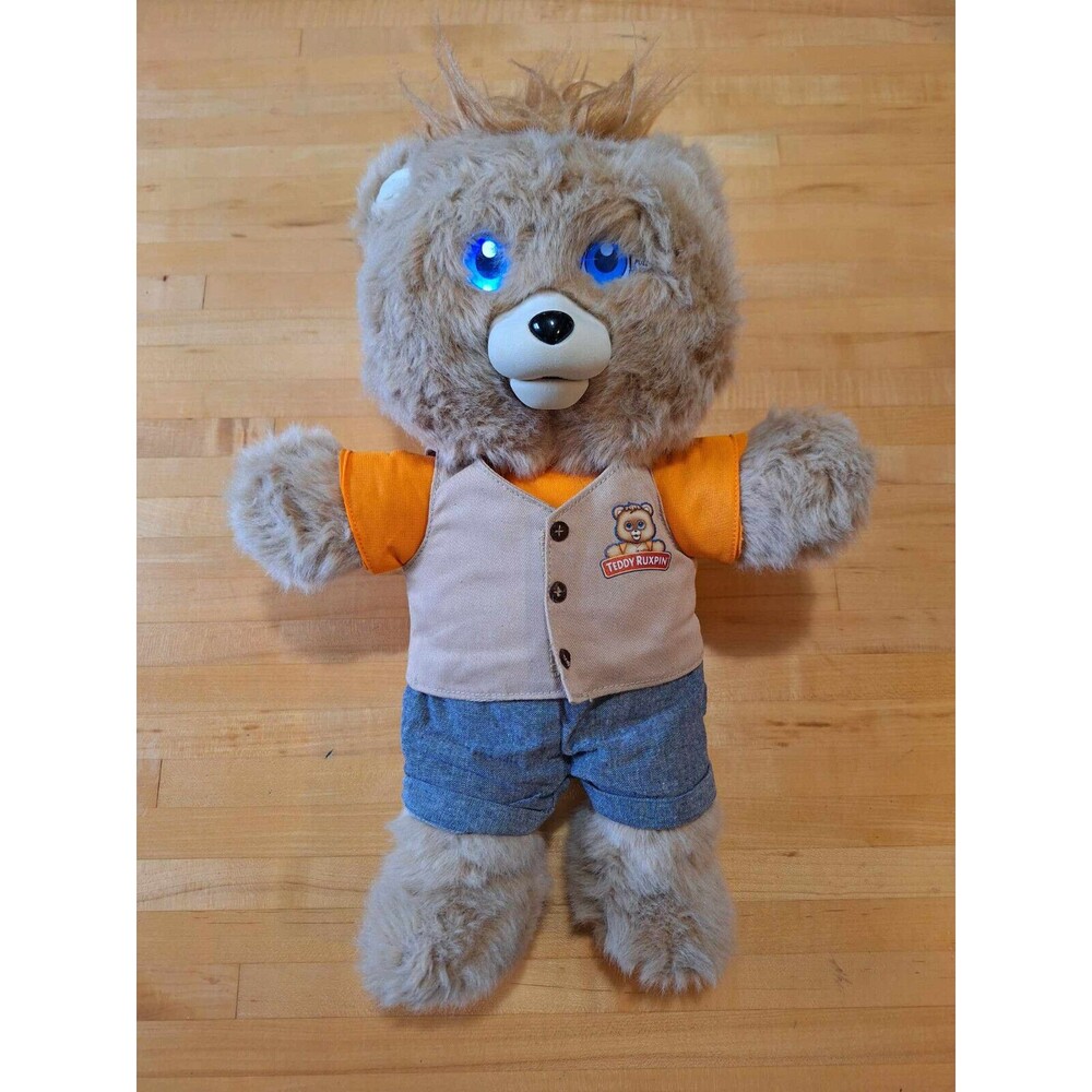Teddy Ruxpin 2017 Animated Storytelling Bear Bluetooth LCD Eyes Tested Works